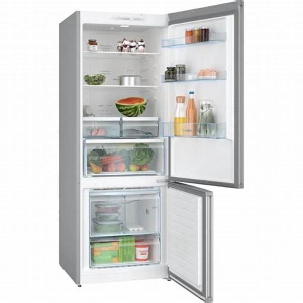 BOSCH CTC 29S031I SPARKLY STEEL REFRIGERATOT