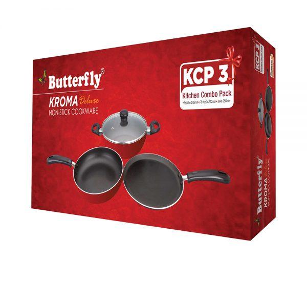 BUTTERFLY COOKWARE KROMA DELUXE KCP 3 SET