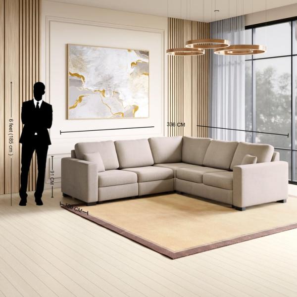CORNER SOFA LOW BACK VVCSLBEM