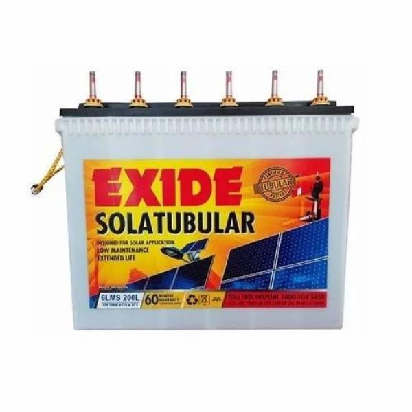 EXIDE 200AH 6LMS SOLAR BATTERY