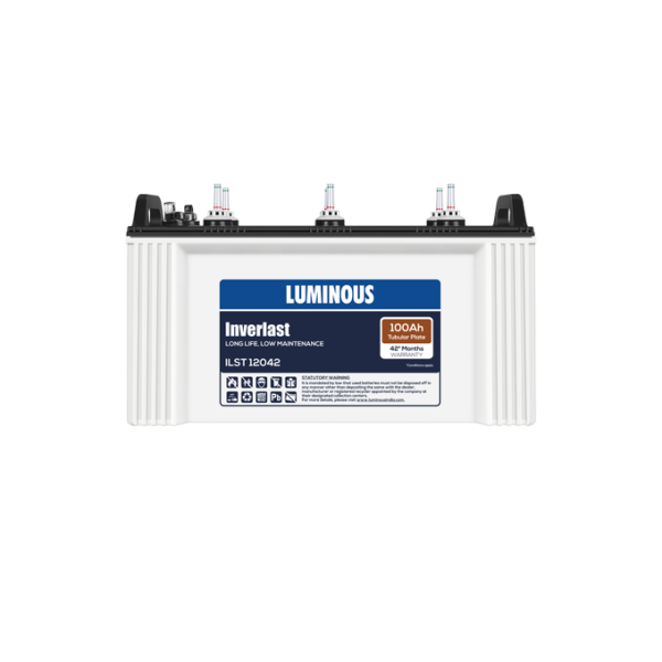 LUMINOUS 100AH ILST12042 BATTERY