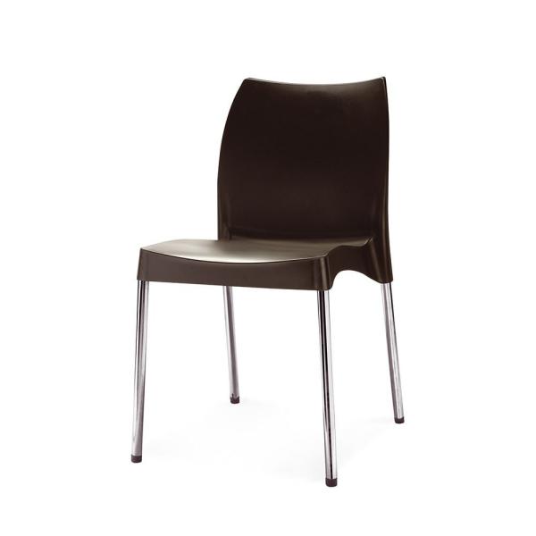 NILKAMAL NOVELLA  O7 CHAIR SS LEG