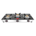 PIGEON AYUSH 3Br GLASSTOP STOVE