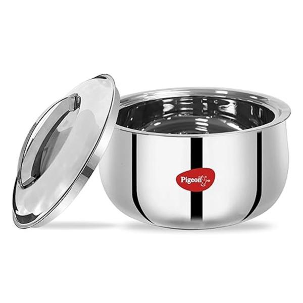 PIGEON STEEL CASSROLE 2500ML