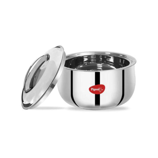 PIGEON STEEL CASSROLE 3500ML