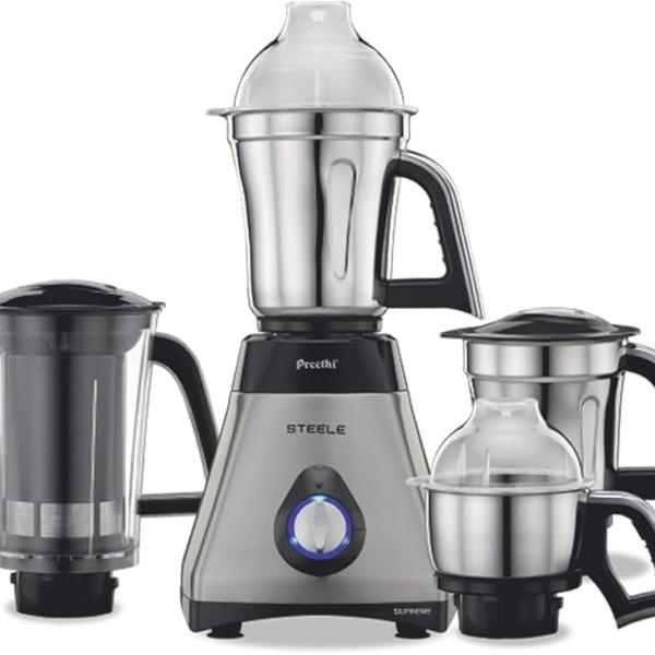 PREETHI STEELE SUPREME MIXER GRINDER