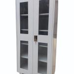 STEEL LIBRARY BERO WIRH GLASS DOOR