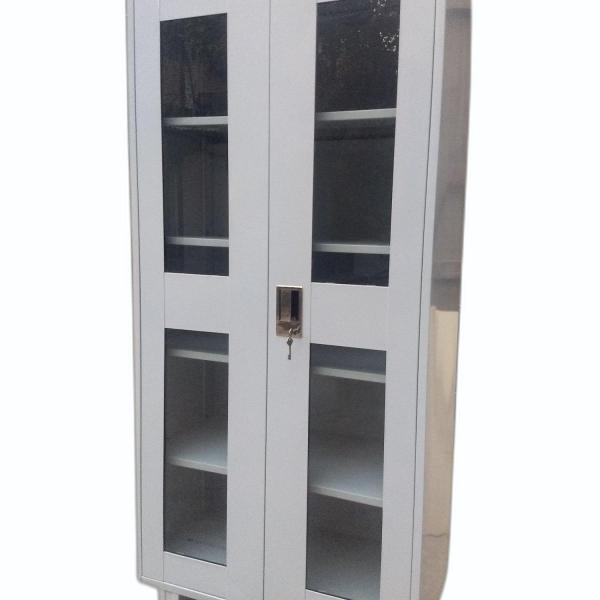 STEEL LIBRARY BERO WIRH GLASS DOOR