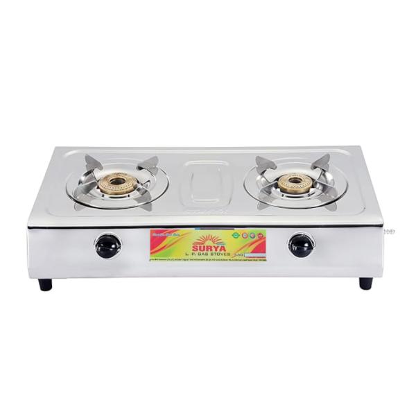 SURYA S.STEEL 2B GAS STOVE