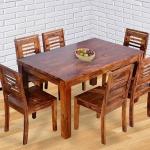 TEAKWOOD SQUARE 6X3 DINNING TABLE